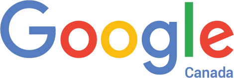 Logo de Google Canada dans une police de texte multicolore
